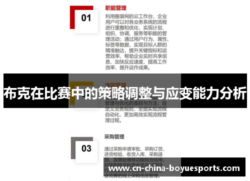 布克在比赛中的策略调整与应变能力分析 布克在比赛中的策略调整与应变能力分析